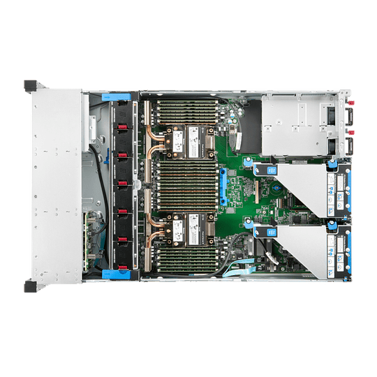 Servidor HPE ProLiant DL380 Gen10 Plus 4310 2.1 GHz 12c 64 GB‑R 8 SFF SR416i‑a 2 HDD 2.4 TB fuente 2x800W MX