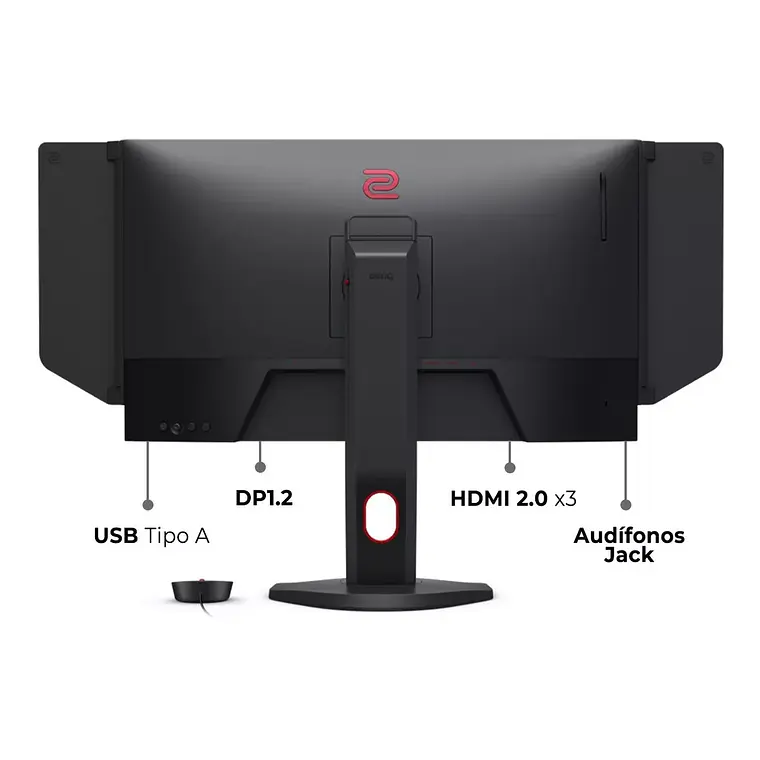Monitor 24.5“ Gamer BenQ Zowie XL2566X+ (TN, Full HD, 400Hz, DP+HDMI, Vesa) 2