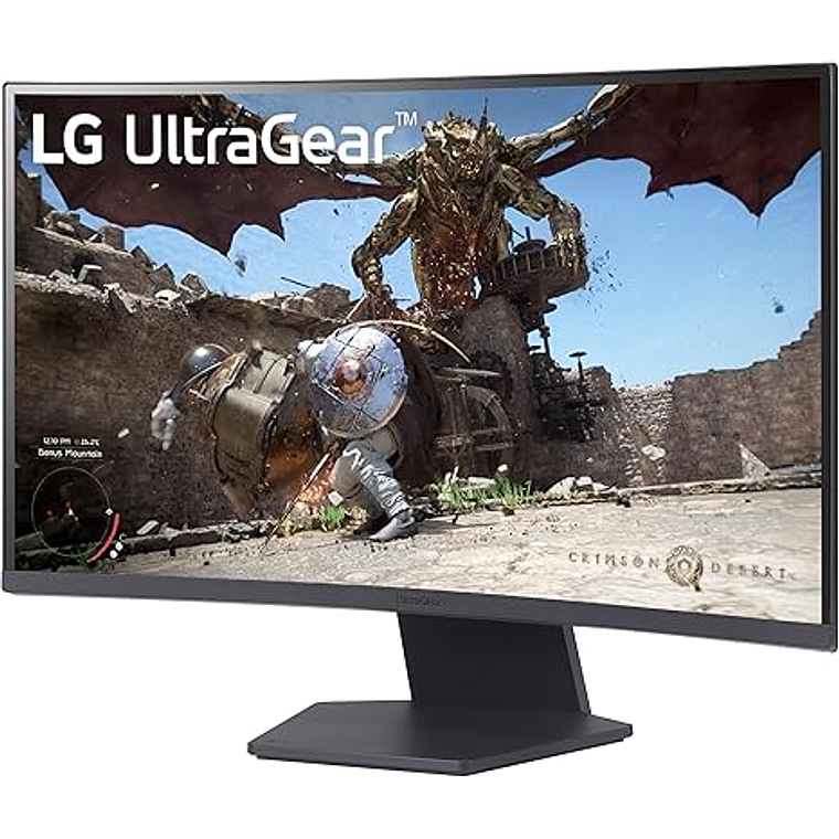 Monitor 27“ Curvo LG UltraGear 1000R, 1ms, 2560 x 1440 QHD, 180Hz, AMD FreeSync 2