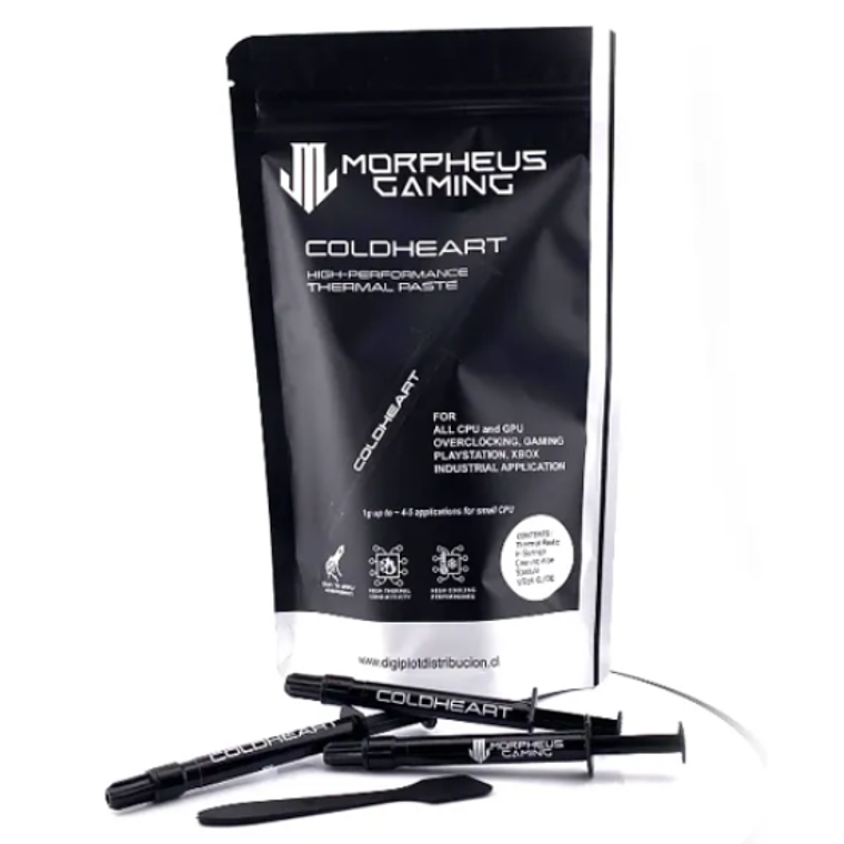 Pasta Térmica Coldheart 4G/ pack retail paleta, jeringa - Morpheus 1