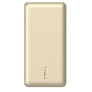 Batería externa 20.000 mAh | 2xUSB-A 1xUSB-C 15W Belkin oro