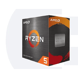 Procesador AMD Ryzen 5 5600X, 3.7 GHz, 6 Core, incluye disipador