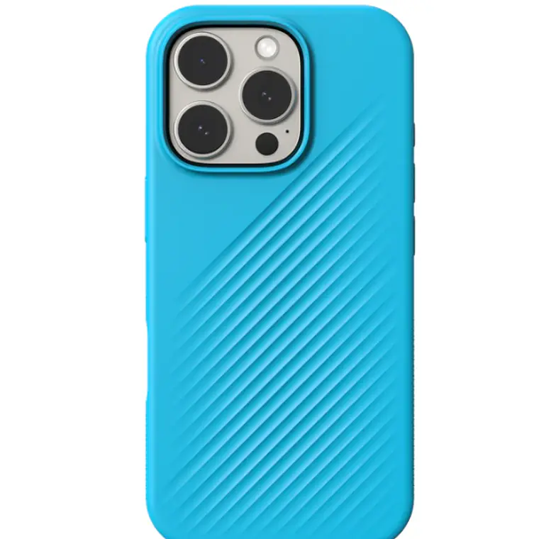 Funda Luxe Snap Magsafe iPhone 16 Pro Max Zagg azul 1