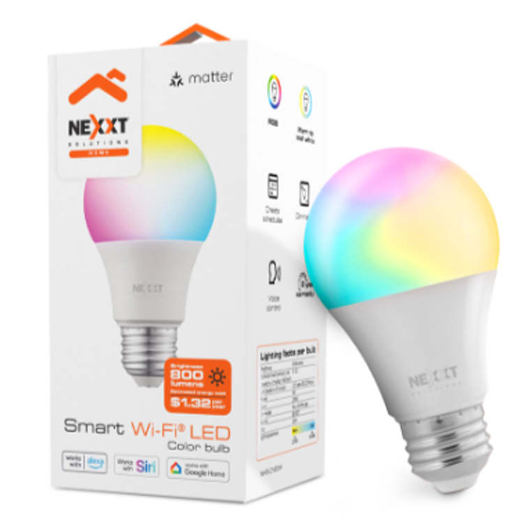 Bombilla LED inteligente Wi-Fi® 220V - A19 3