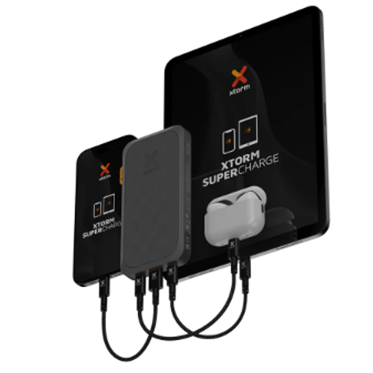 Batería externa 10.000 mAh | 2xUSB-C 1xUSB-A 20W Fuel Series Xtorm negro medianoche 2