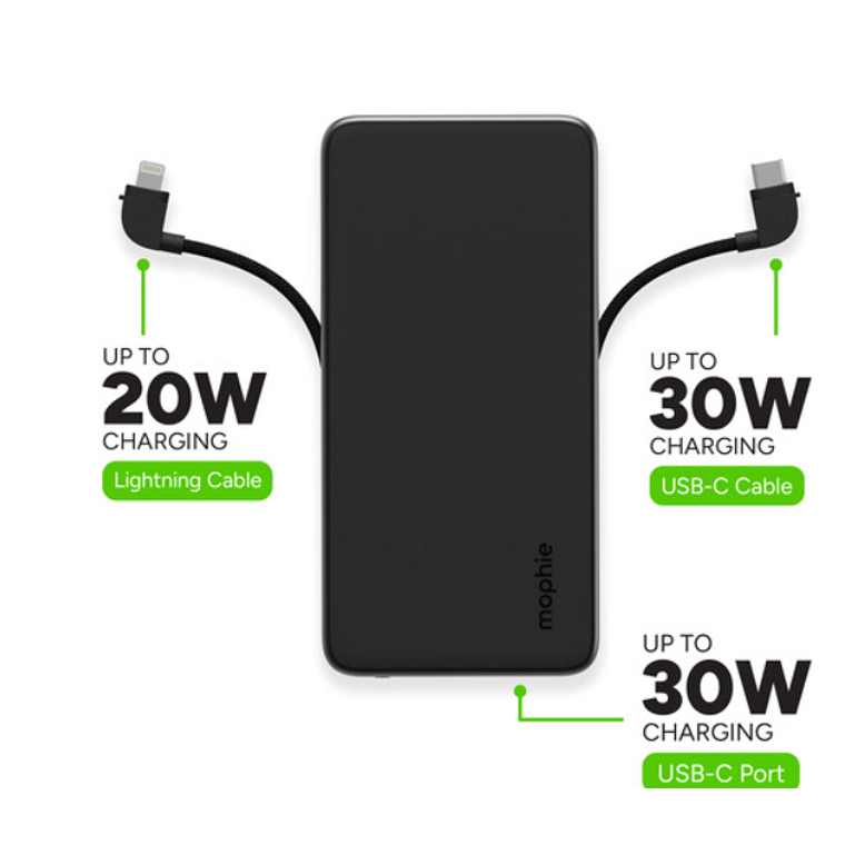 Bateria externa 10.000 mAh | Mophie Negra 2