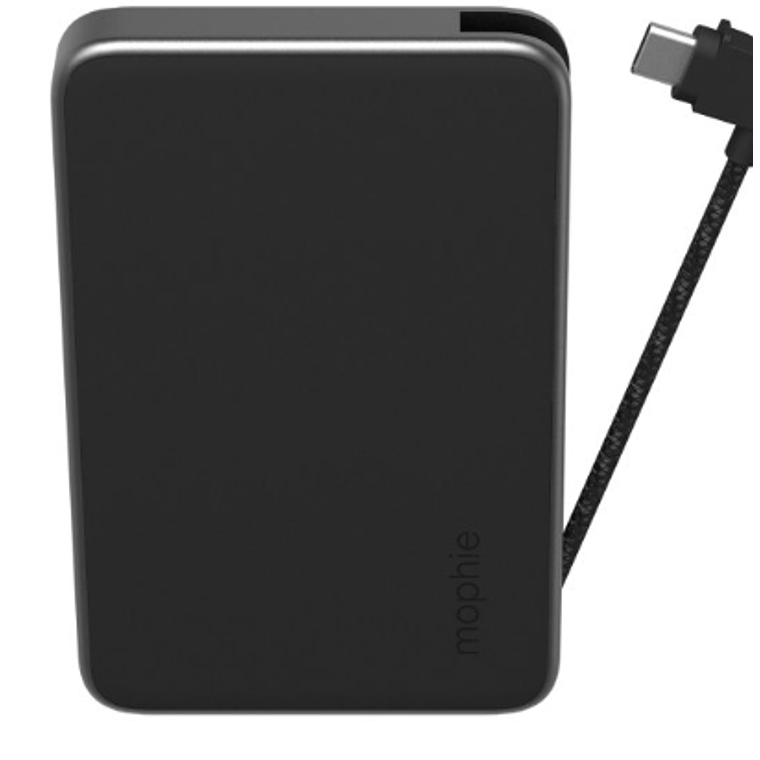 Bateria externa 5.000 mAh | Mini cargador portátil Mophie Powerstation Plus- Negro 2