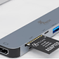 Adaptador multipuerto 7 en 1 con conexión USB -C,  XTC-571 - Miniatura 2