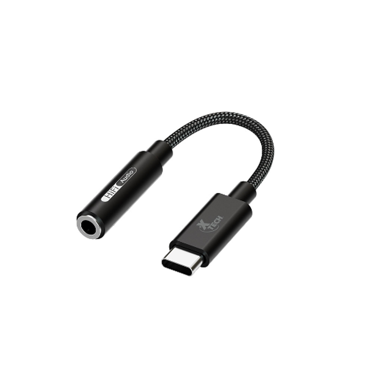 Adaptador USB-C® macho a conector 3,5mm hembra para audífonos,  XTC-509 1