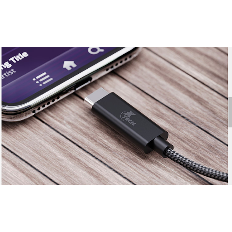 Adaptador USB-C® macho a conector 3,5mm hembra para audífonos,  XTC-509 3