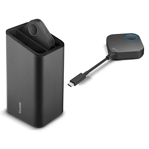 Kit de botones USB tipo C InstaShow WDC10C de BenQ con dos botones y soporte