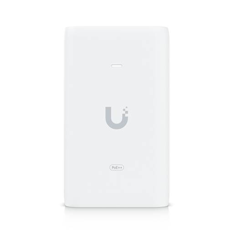 inyector PoE Gigabit Ubiquiti U-POE++, 60W, 1,25A, 48VDC, 100-240VAC, Blanco 4