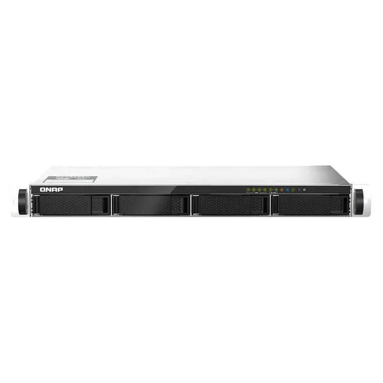 Servidor NAS QNAP TS-435XeU - 4 Bahías montaje en rack | conectividad de 2,5GbE/10GbE y caché de SSD NVMe M.2 5
