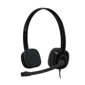 Auricular Logitech Stereo H151 cableado Jack 3.5mm
