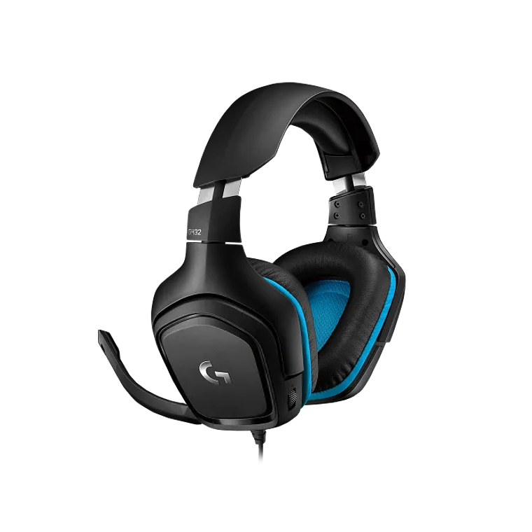 Headset Gamer Logitech G432, 7.1 Surround, DTS Headphone:X 2.0, Micrófono 1
