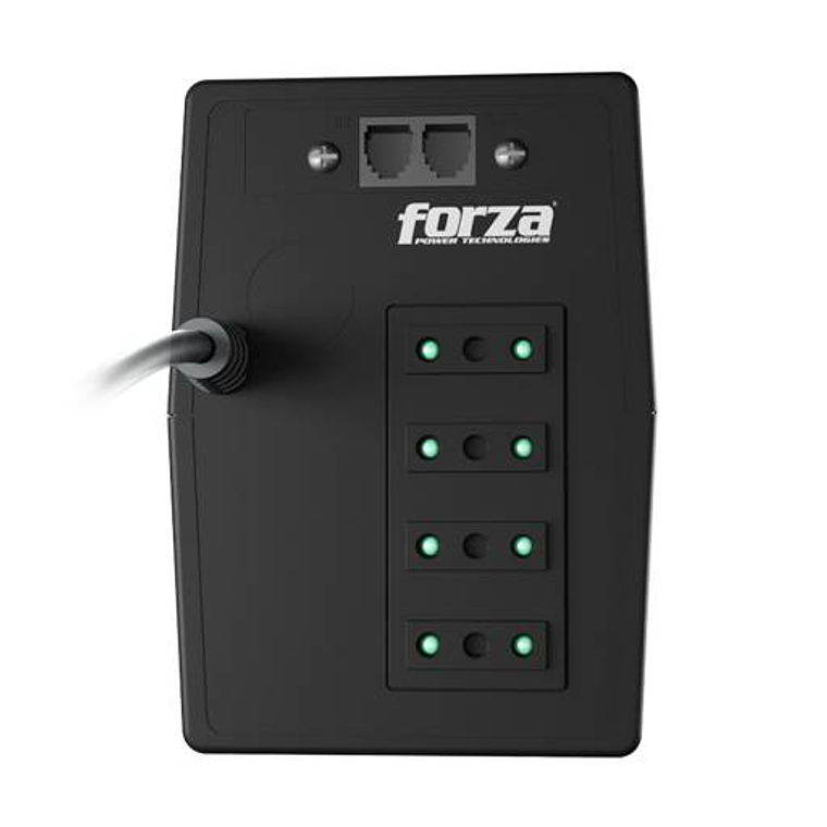 UPS 750VA Forza NT Series Line interactive 375W AC 220V 4-Italian RJ11 3