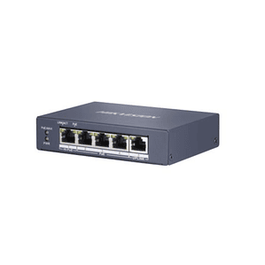 Switch 4 puertos Hikvision Conmutador PoE no administrado Gigabit 