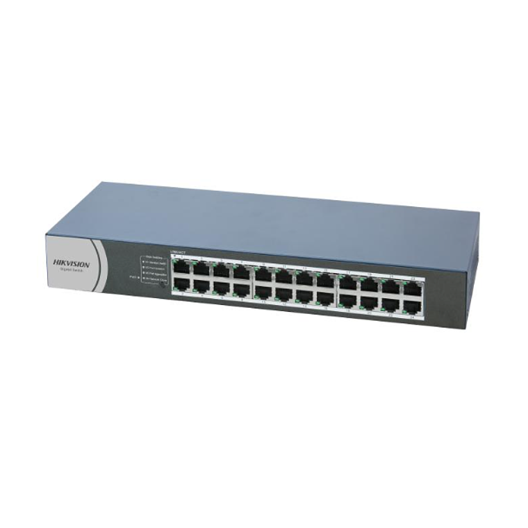 Switch 24 puertos Hikvision Conmutador Gigabit  1