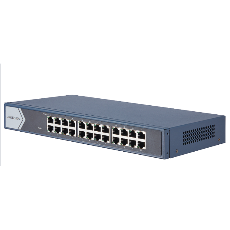 Switch 24 Puertos Hikvision no administrado Gigabit DS-3E0524-E(B) 1