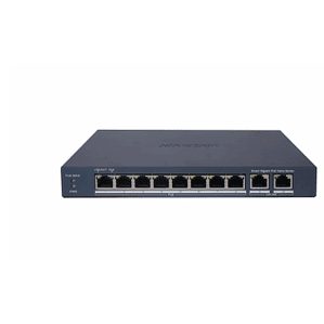Switch 8 puertos Hikvision Conmutador Gigabit POE inteligente 