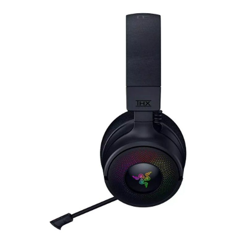 Auriculares inalámbricos para juegos Razer Kraken V4 X con Chroma RGB, RZ04-05170100-R3U1, color negro 2