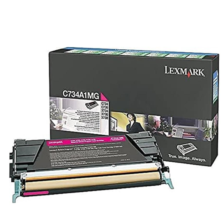 Cartuchos de Toner Lexmark C734A1MG color Magenta  1