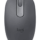 Mouse inalámbrico Logitech - M196 - Color Grafito - Miniatura 1