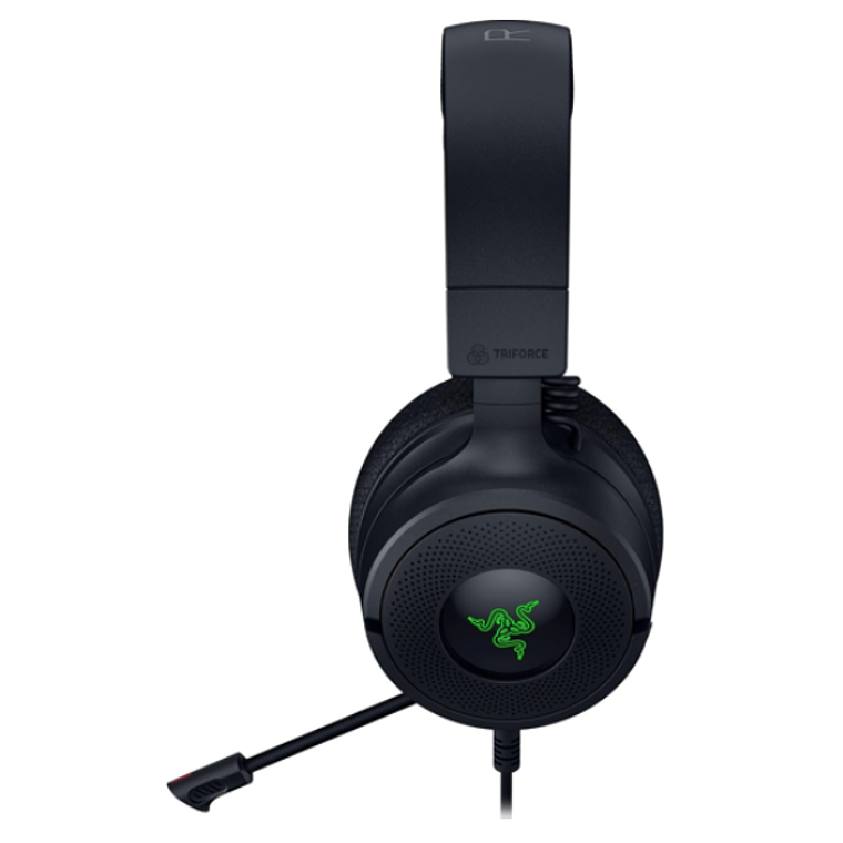 Audífonos Gamer Razer Kraken V4 X, 7.1, Micrófono retráctil, USB-C, Color Negro - RZ04-05180100-R3U1 2