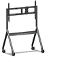 Carrito de TV móvil delgado para pantallas de 55 a 86 pulgadas de hasta 265 libras, VB-STND-009 - Miniatura 1