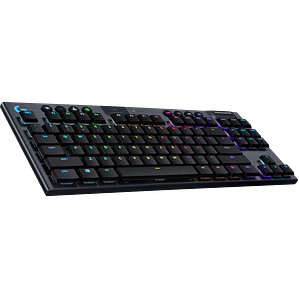 Teclado Mecánico Inalámbrico Gaming Logitech G915 X LIGHTSPEED TKL, (Ingles, sin ñ).