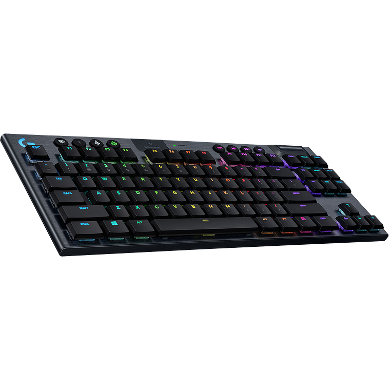 Teclado Mecánico Inalámbrico Gaming Logitech G915 X LIGHTSPEED TKL, (Ingles, sin ñ). 1