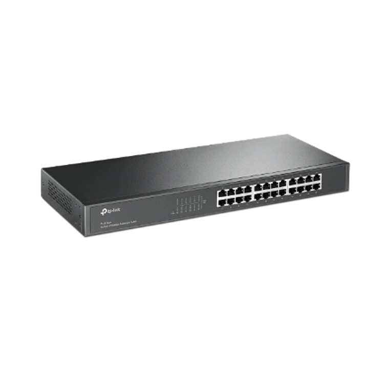 Switch de 24 puertos a 10/100Mbps para montaje en rack - TP-Link TL-SF1024  2