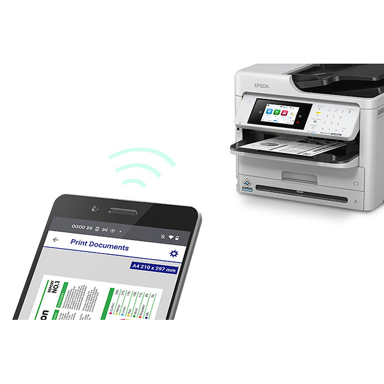 Impresora multifuncional Epson WorkForce Pro WF-M5899 Monocromática 3