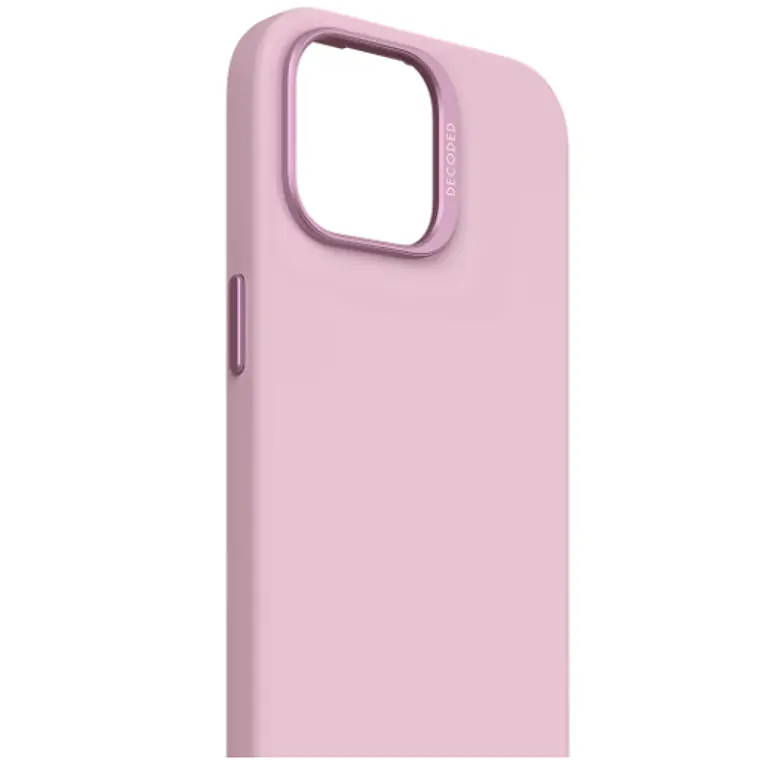 Funda silicona con MagSafe para iPhone 15/14/ 13 Decoded Lavanda 2