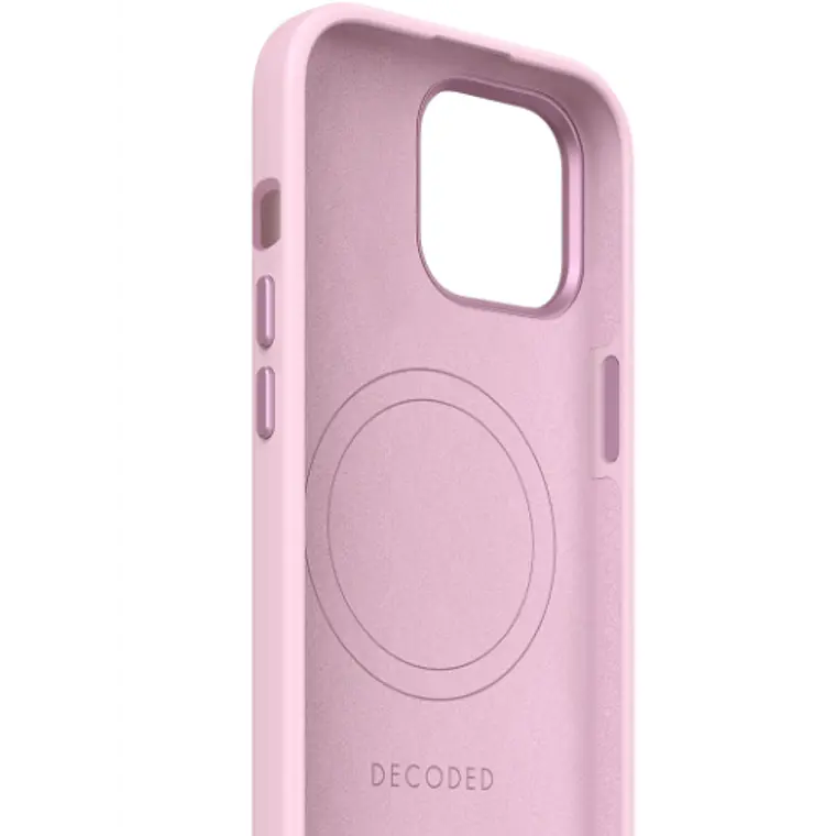 Funda silicona con MagSafe para iPhone 15/14/ 13 Decoded Lavanda 3
