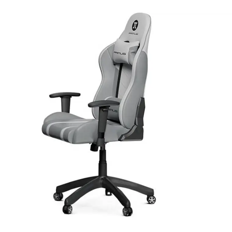 Silla Gamer Primus Thronos100 PCH-103BB - Ergonómica, Ajustable, Blanco con Gris 2