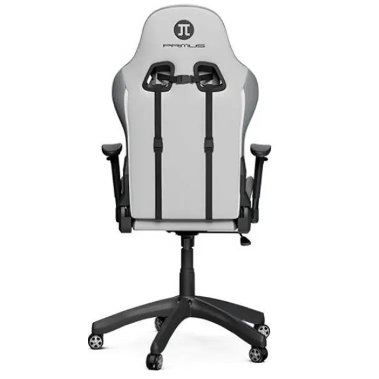 Silla Gamer Primus Thronos100 PCH-103BB - Ergonómica, Ajustable, Blanco con Gris 4