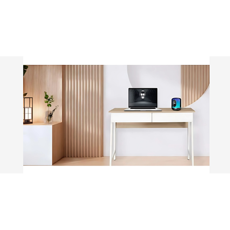 Escritorio Xtech XTF-CD206 para Computadora, Un Nivel, con Gavetas, Color Blanco 2