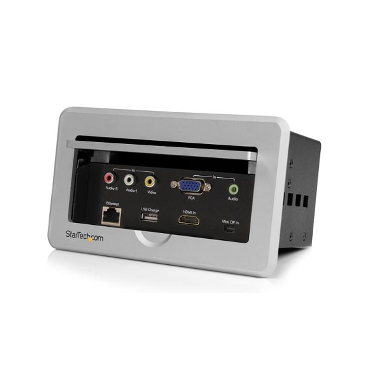 Caja de Conectividad para Mesa de Juntas, Módulo de Conexiones HDMI VGA y MiniDisplayPort 1