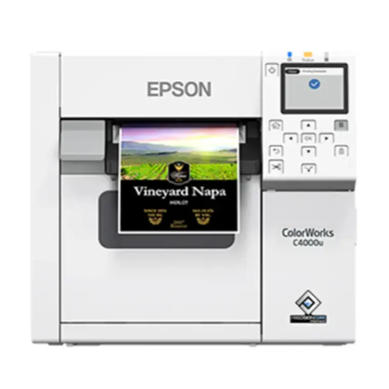 Impresora de Etiquetas Epson CW-C4000 (Rollo 4.41“, 1200dpi, 101.6mm/seg, USB/LAN) 2
