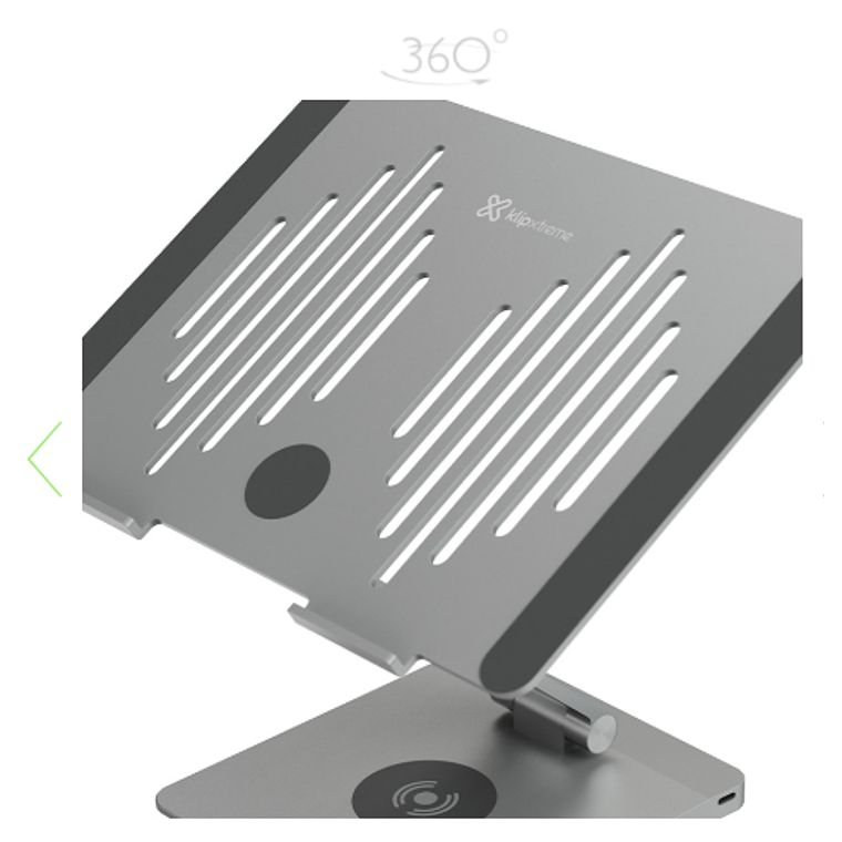 Soporte para portátil con puertos de acoplamiento Docking station Klip Xtreme 4