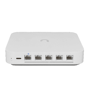 UniFi Cloud Gateway Max UCG-Max, Puerta de Enlace Compacta 2.5G p/30 Dispositivos UniFi y 300 Client