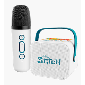 Parlante y Micrófono Xtech XTS-D622ST - Disney Stich Mini Karaoke