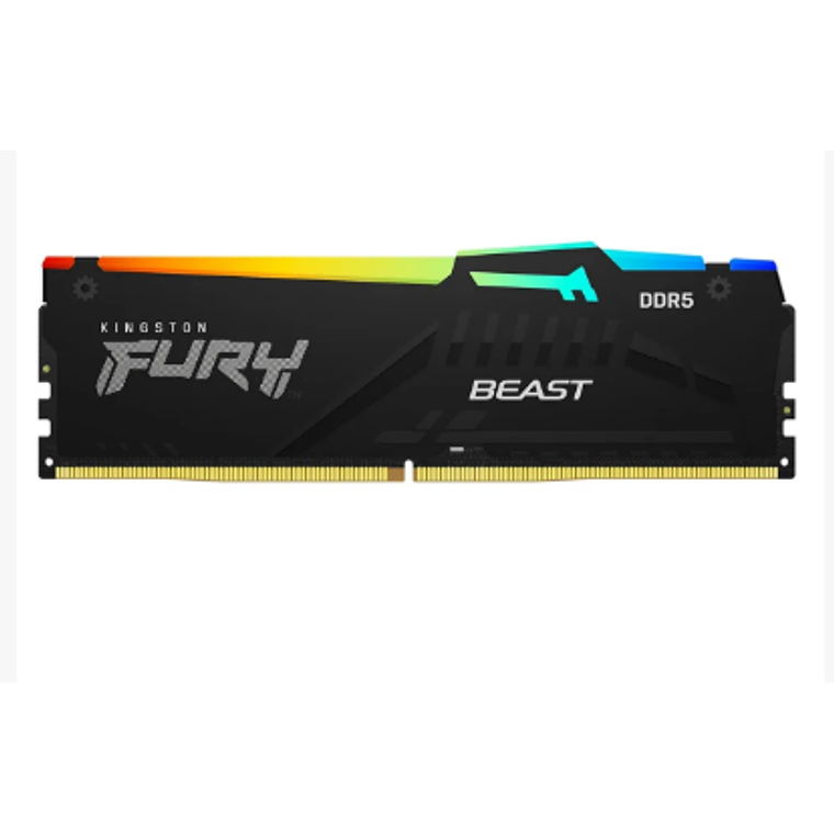 Memoria Ram 64GB, DDR5,  CL30 DIMM (Kit of 2) FURY Beast, Kingston 2