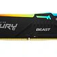 Memoria Ram 32GB, DDR5,  6000MT/s DDR5 CL30 DIMM (Kit of 2) Fury Beast, Kingston - Miniatura 1