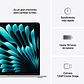 MacBook Air 15.3“ (Chip M4 10Core, GPU 10Core, 24GB Ram, 512GB) Plata - Miniatura 6