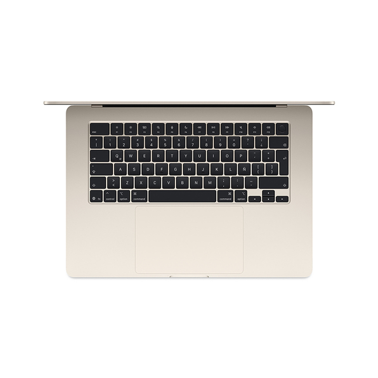 MacBook Air 15.3“ (Chip M4 10Core, GPU 10Core, 24GB Ram, 512GB) Blanco estrella 2