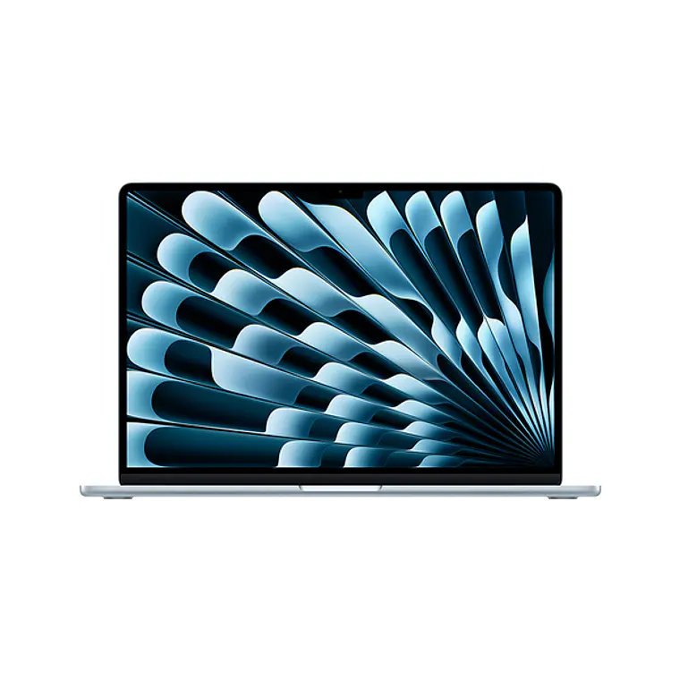 MacBook Air 13.6“ (Chip M4 10Core, GPU 10Core, 16GB Ram, 512GB) Azul cielo 1