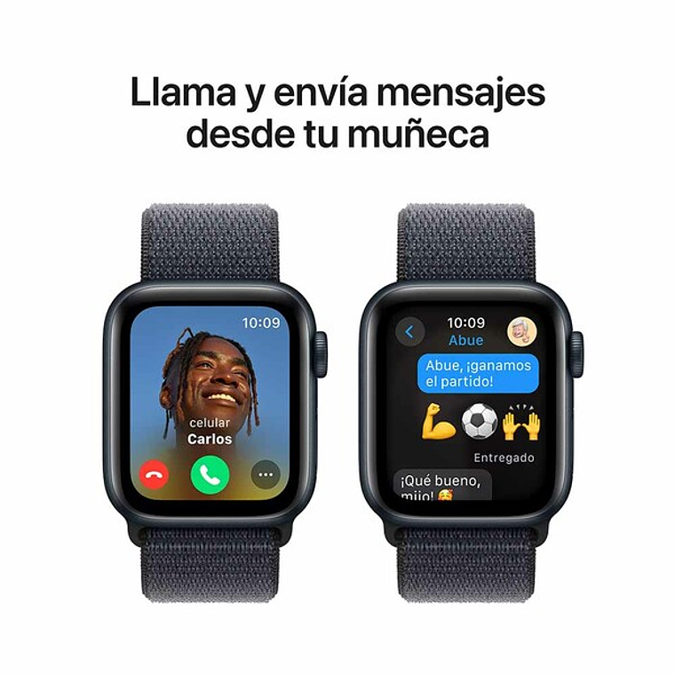 Apple Watch SE GPS | 40mm (Aluminio medianoche, Correa Ink Sport)  7