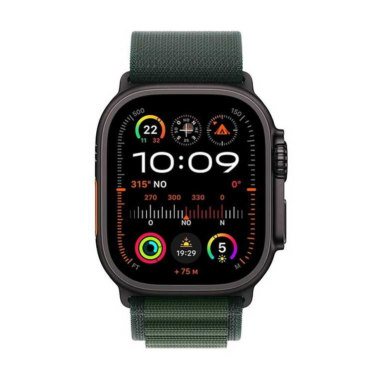 Apple Watch Ultra 2 | 49mm (Titanio negro, Correa Alpine verde oscuro) Talla M 2